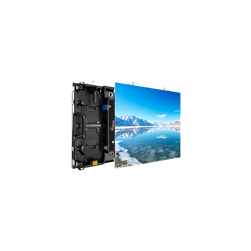 PENN LED Alpha Series rental LED cabinet — front view