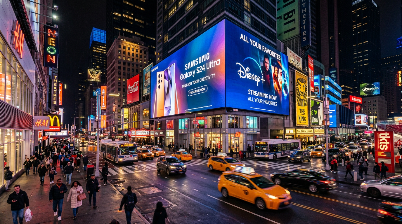 PENN LED outdoor LED billboard for digital advertising