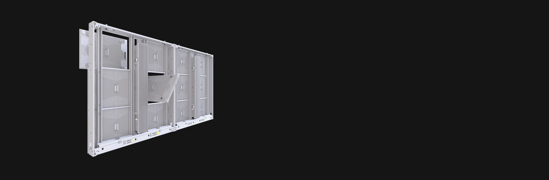 Platinum Series die-cast aluminum chassis with passive heat dissipation