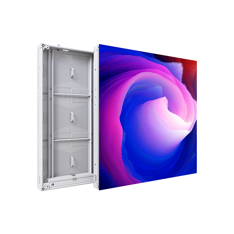 PENN LED Platinum Series outdoor LED display panel — front view showing die-cast aluminum cabinet