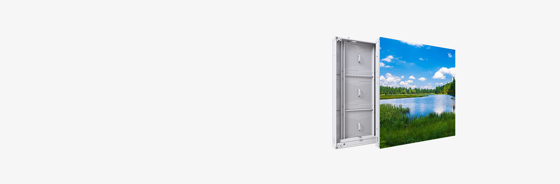 PENN LED Platinum Series outdoor LED cabinet — detailed product view